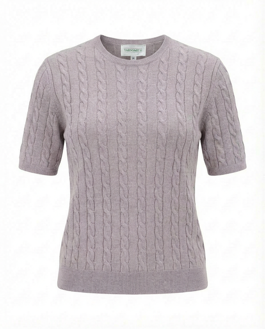 Cable Beryl Yarnsmith Pumice