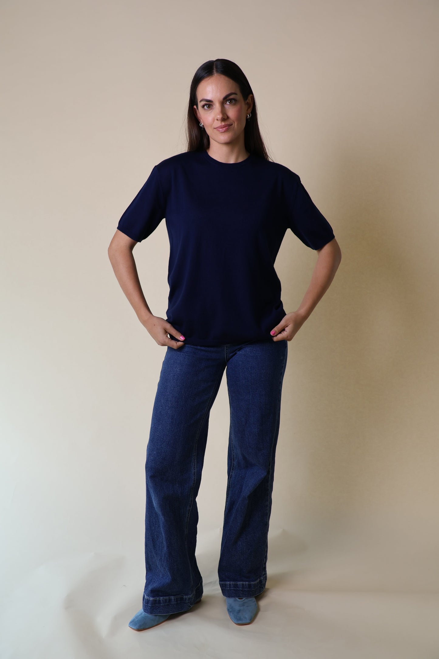 Spinel Tee Yarnsmith Navy