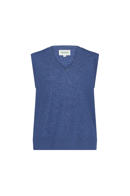 Sodalite Vest Yarnsmith Ocean